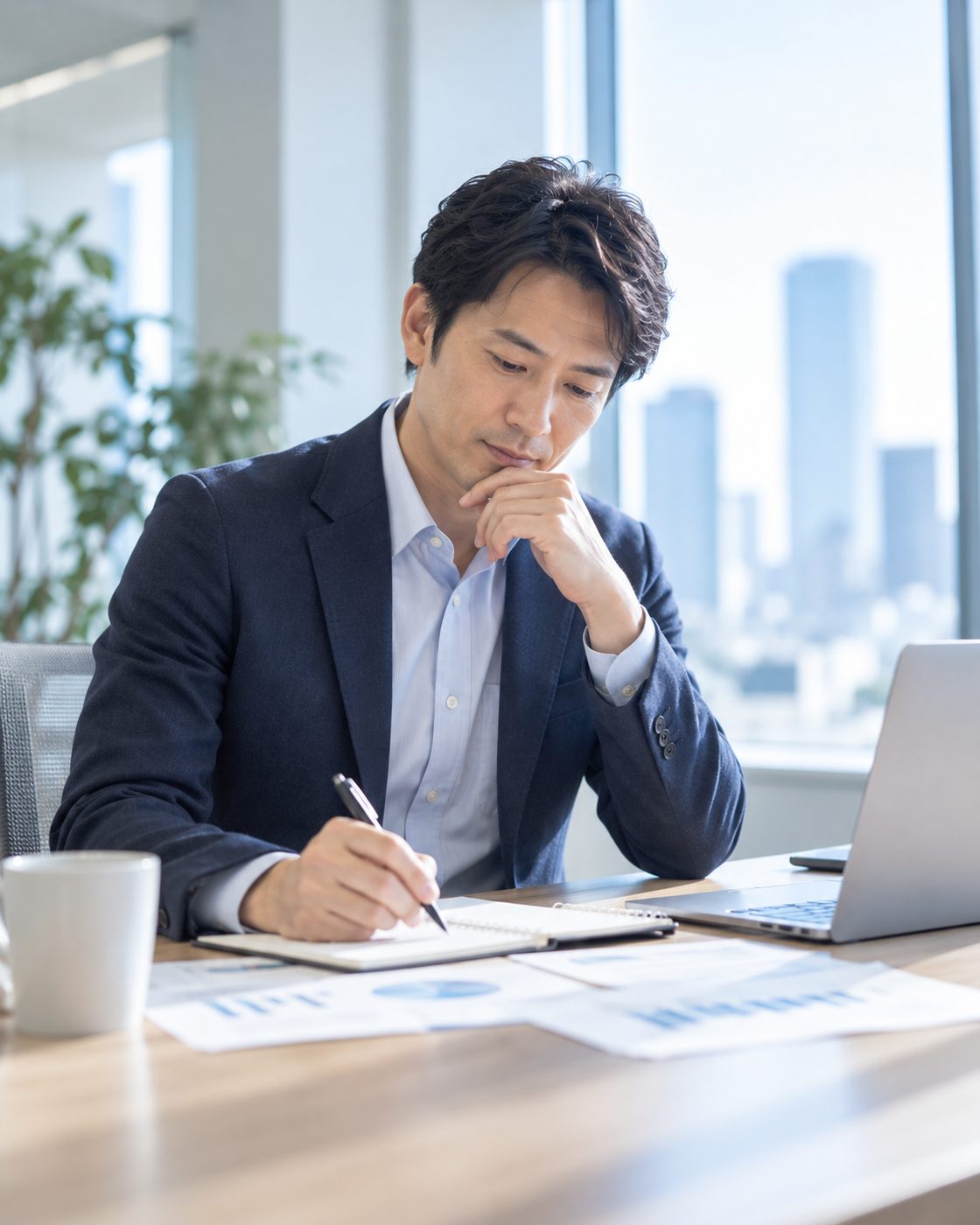 社内の健康施策や人事施策を検討する担当者